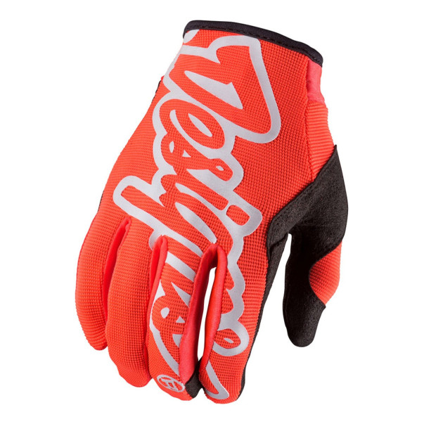 Gants troy lee designs se pro orange fluo