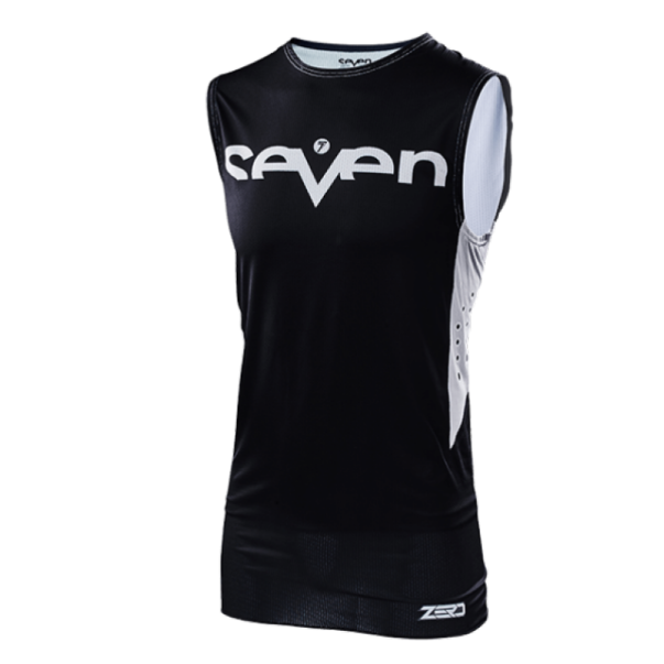 Maillot cross Seven zero staple over noir