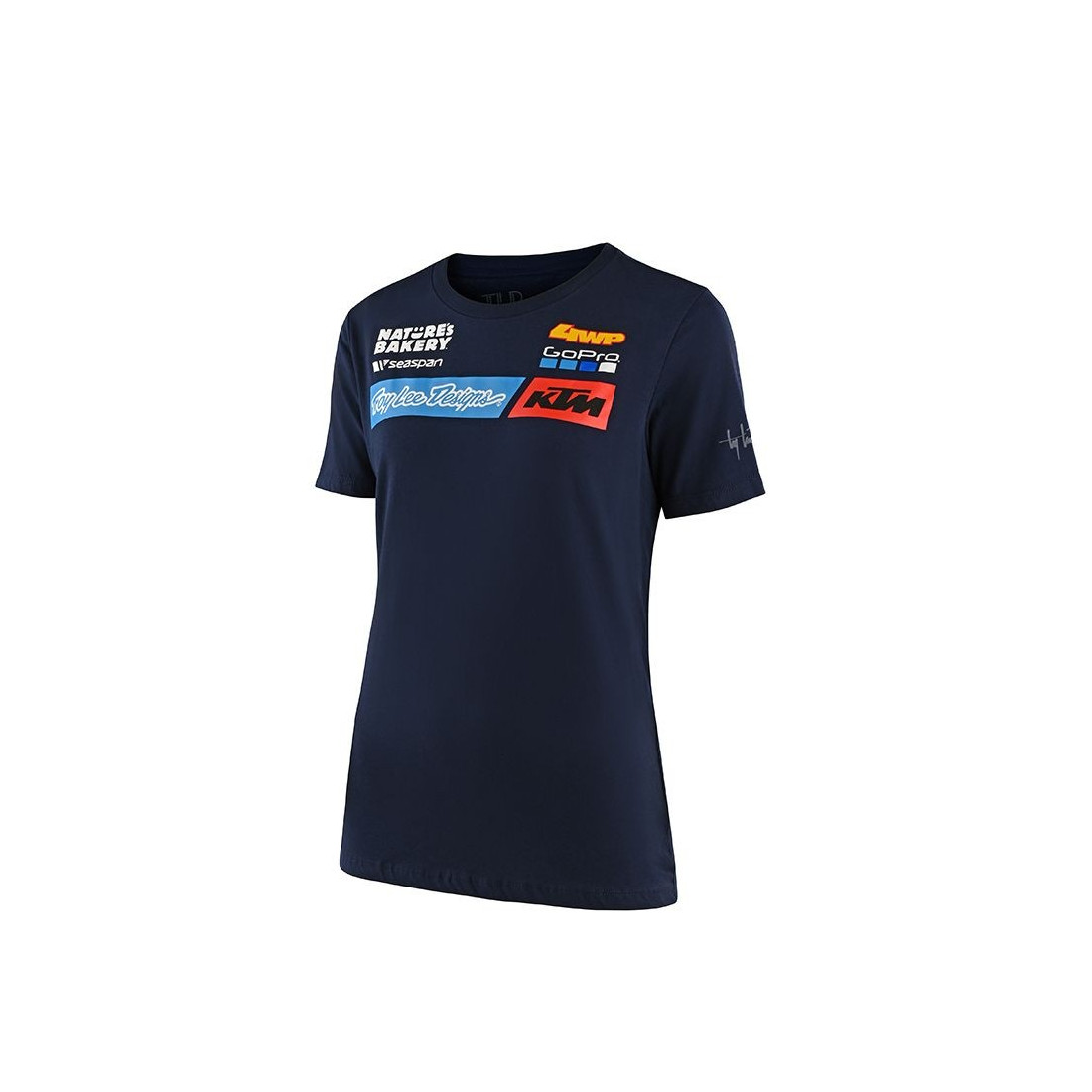 T-shirt Troy lee designs femme Team KTM navy 2022