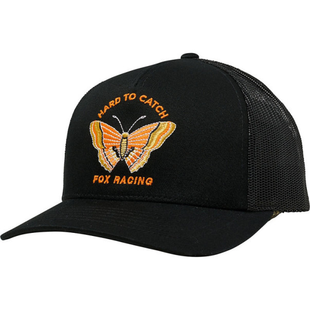 Casquette Fox Femme Flutter Trucker noir