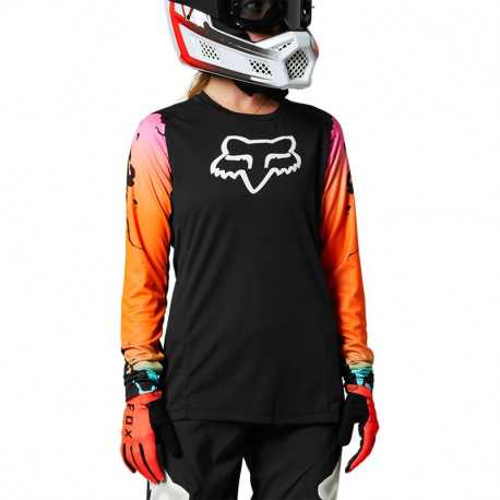 Maillot Fox Defend MTB Femme Edition Limitée PYRE noir