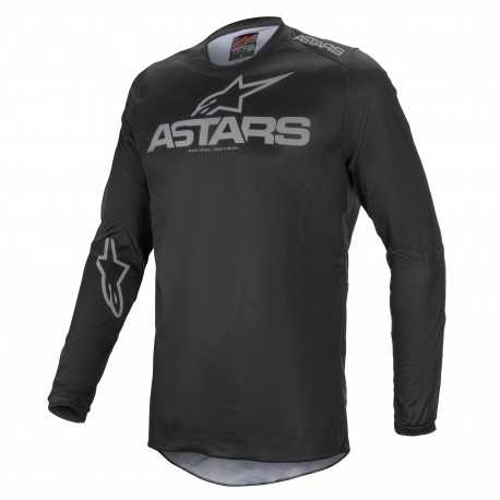 Maillot Alpinestars Fluid Graphite noir gris foncé 2023