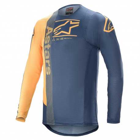 Maillot Alpinestars Supertech Foster navy orange