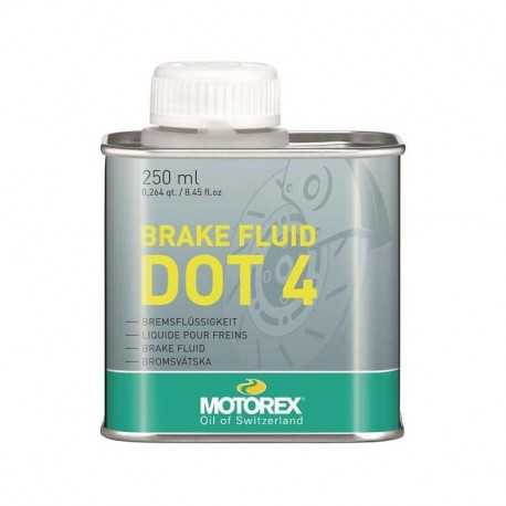 Liquide de frein MOTOREX DOT4 250ml