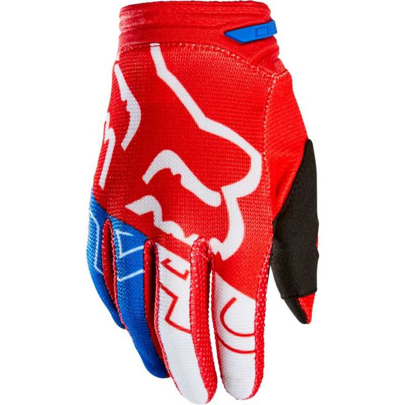 Gants FOX Motocross 180 Glove Rose/ Noir/ Bleu FILLE – EQUIPMOTOS01