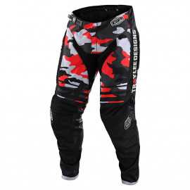 Pantalon Cross Troy lee designs GP Formula Camo noir rouge