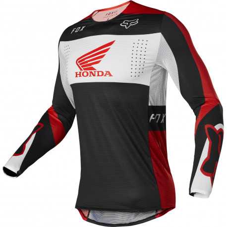 Maillot Fox Flexair Honda rouge fluo