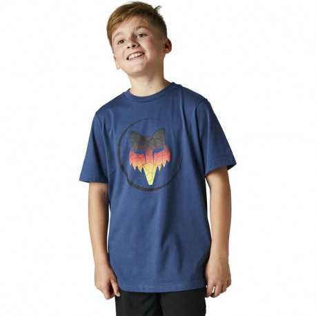 Tee-shirt Fox enfant Skarz dark indigo