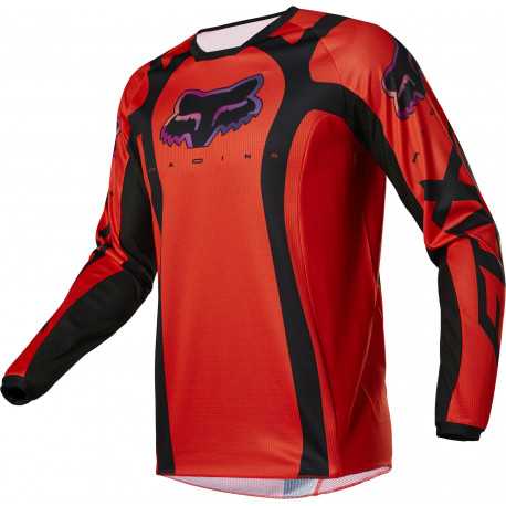 Maillot Fox 180 VENZ rouge fluo