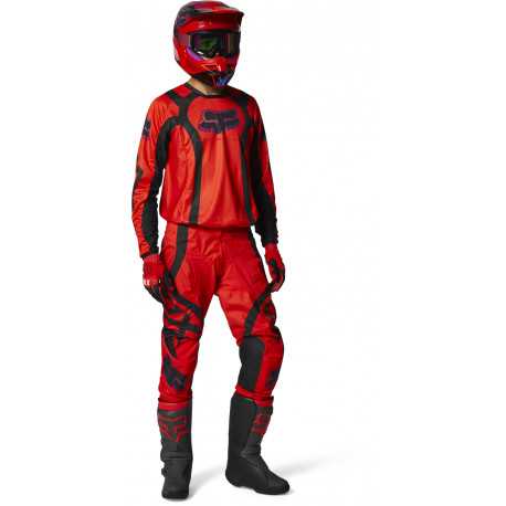 Tenue Fox 180 VENZ rouge fluo 2022