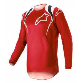 Maillot Alpinestars Fluid Narin Rouge Blanc