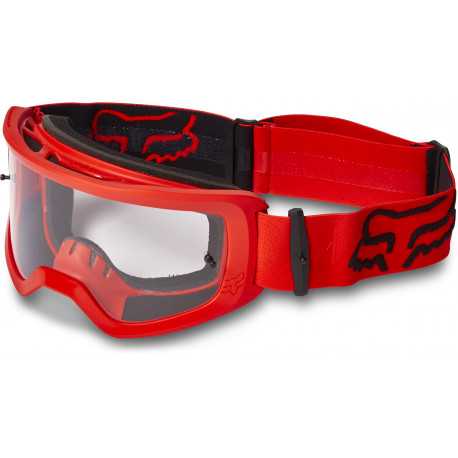 Masque Fox Enfant Main II Stray rouge fluo écran clair 2023