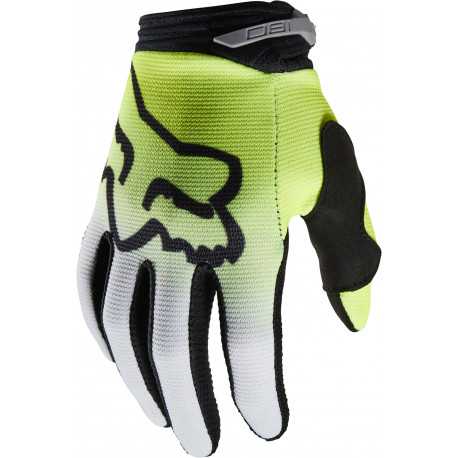 Gants Fox Enfant 180 TOXSYK Jaune fluo 2023