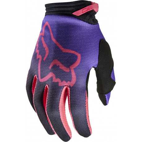 Gants Fox Fille 180 TOXSYK noir rose