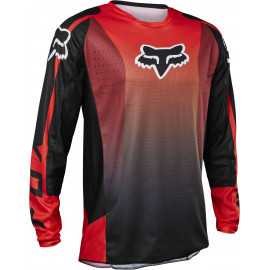 Maillot Fox 180 LEED Rouge fluo