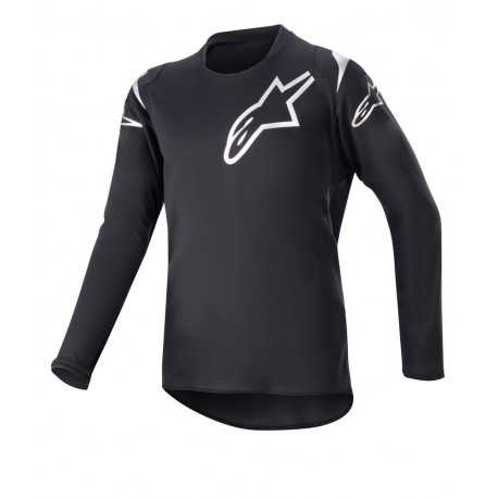 Maillot Alpinestars Enfant Racer Graphite noir argent