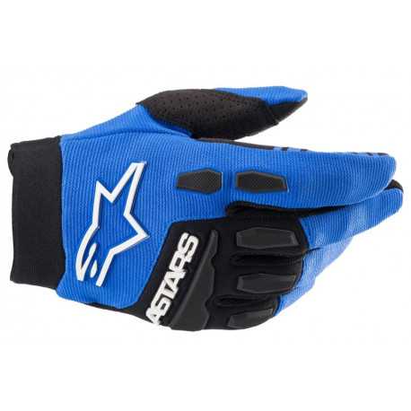 Gants Cross Alpinestars enfant & Kids Full Bore Bleu Noir