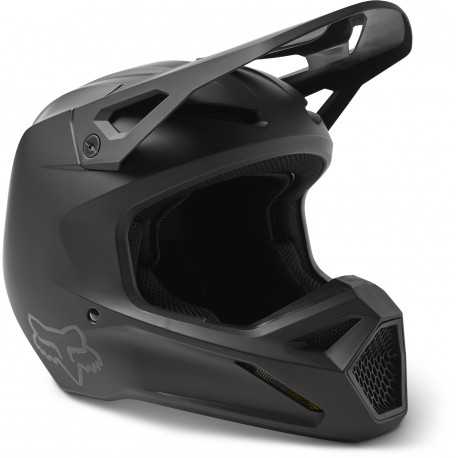 Casque cross Fox V1 SOLID MIPS noir mat