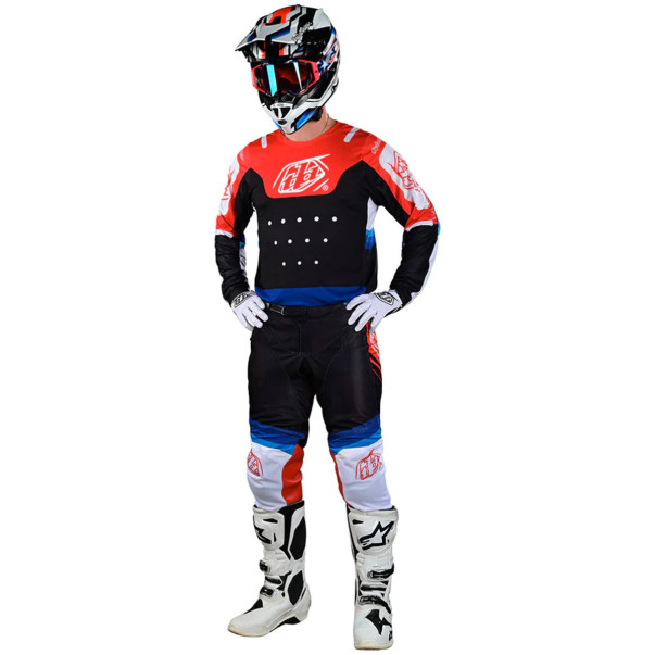 Tenue Troy Lee Designs GP PRO Air APEX rouge noir