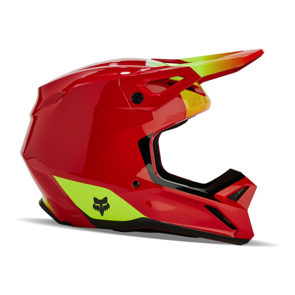 Casque Fox V1 BALLAST MIPS Rouge Fluo brillant 2024