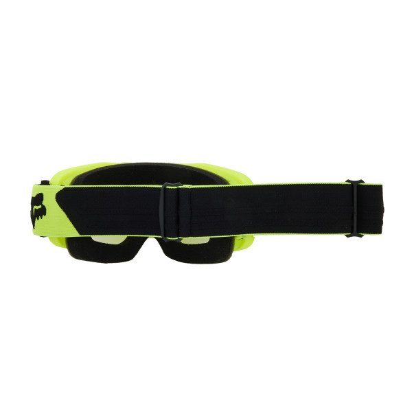 Masque cross Fox 2024 Core - Smoke Jaune Fluo