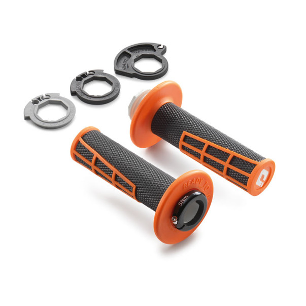 Poignées KTM ODI lock-on noir orange pour sx sx-f exc exc-f