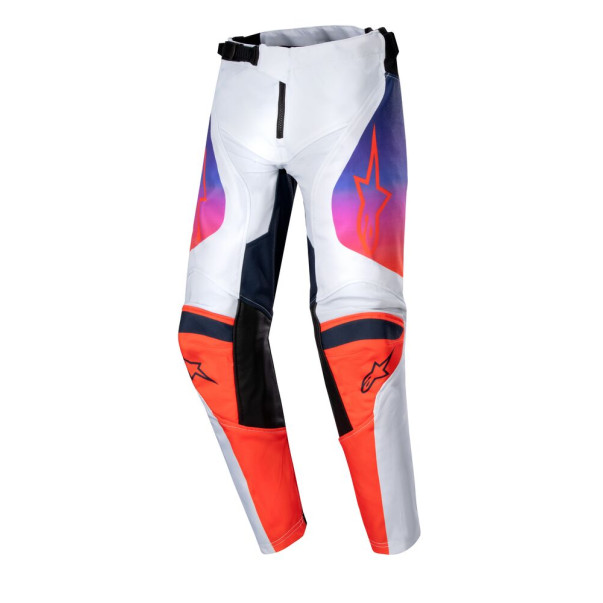 Pantalon cross Alpinestars Enfant Racer HOEN Gris Orange Noir 2024