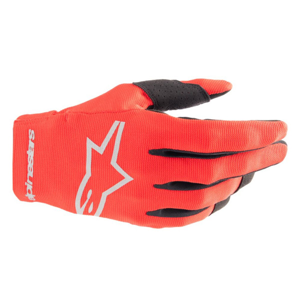 Gant cross Alpinestars Radar Rouge Argent 2024