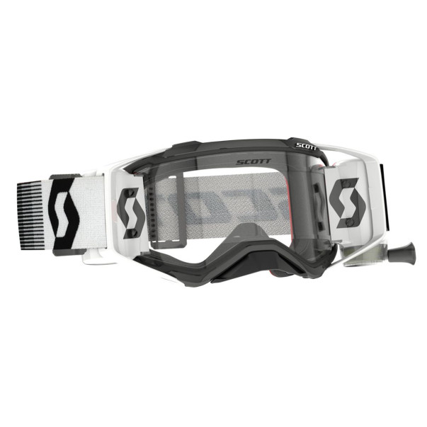 Masque Scott Prospect WFS Premium Noir Blanc écran clair 2024