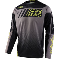 Maillot cross Troy lee designs GP ICON Noir Gris 2024