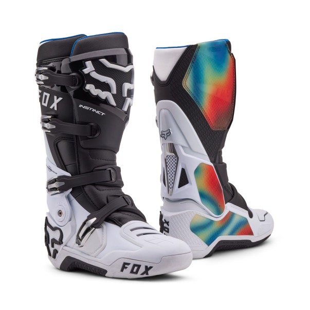 Bottes cross Fox Instinct Edition Limitée SCANS Blanc 2024