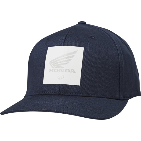 Casquette Fox Honda Flexfit Bleu Foncé