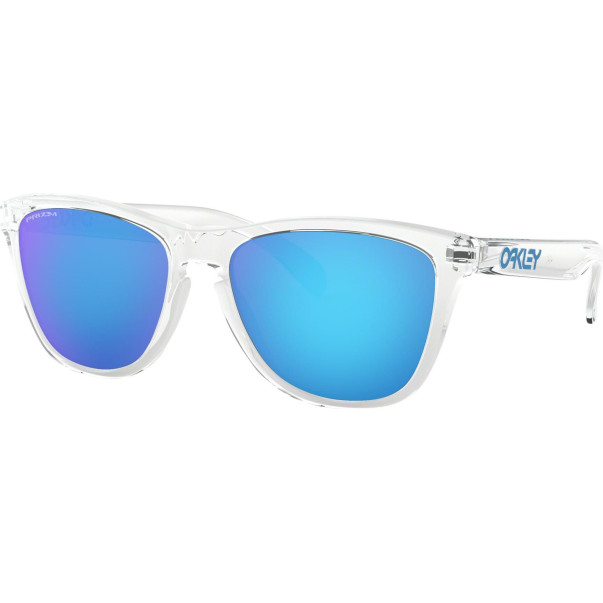 Oakley Frogskins Crystal Clear lentilles Prizm Sapphire Iridium