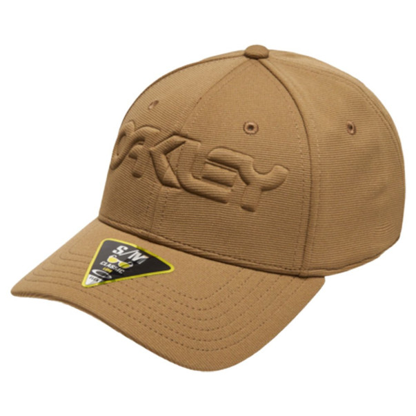 Casquette Oakley 6 Panel Stretch Embossed Coyote