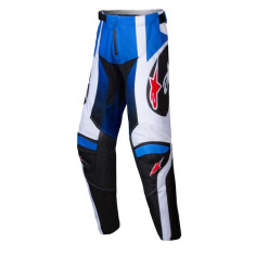 Pantalon Cross Alpinestars Enfant Racer WURX Bleu Noir 2025