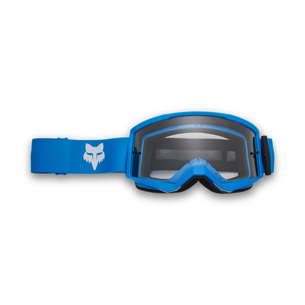 Masque cross Fox Main CORE Bleu écran clair 2025