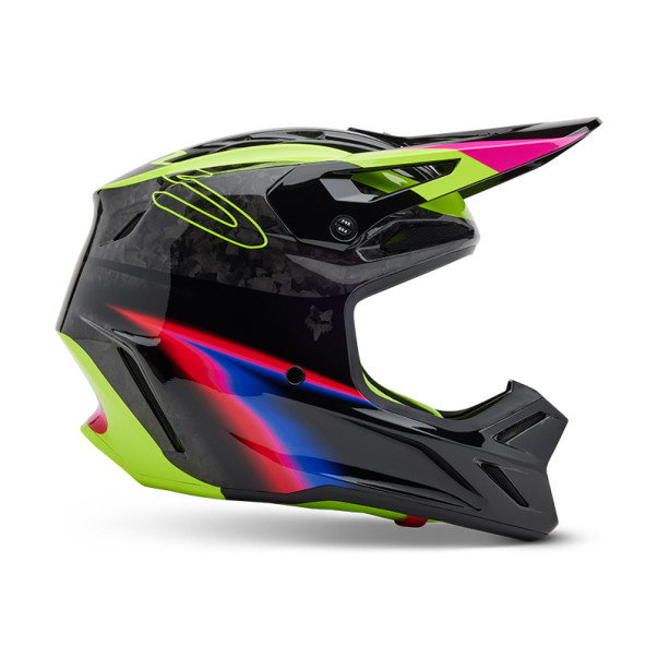 Casque cross Fox V3 RS ENERGY Noir 2025