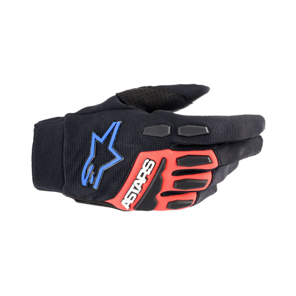 Gants Alpinestars Full Bore XT Homologué CE Noir Rouge Bleu