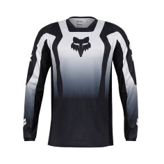 Maillot Cross Fox 180 LEAN Noir Blanc 2025