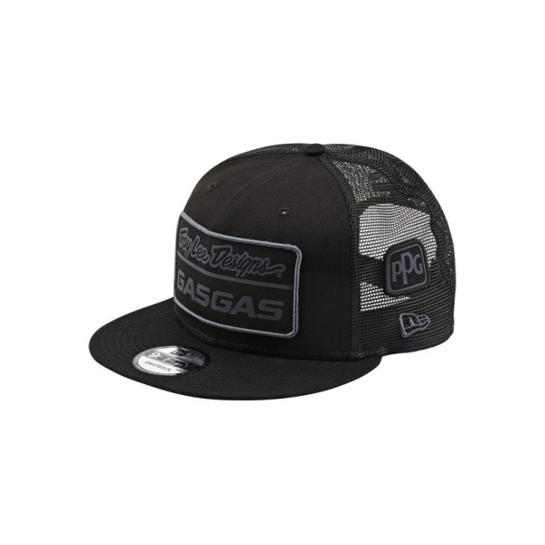 Casquette Troy Lee Designs GASGAS Factory Team Snapback Noir